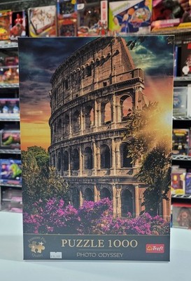  Trefl Jigsaw Puzzle 1000 Pieces Photo Odyssey Colosseum, Rome Amphitheatre NEW