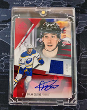 2023-24 Upper Deck SP Game Used Auto Jersey /99 Dylan Cozens - Buffalo Sabres