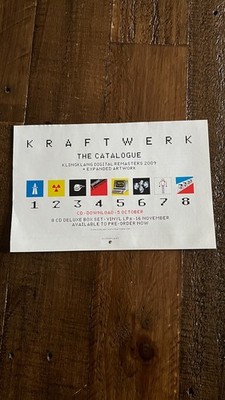 KRAFTWERK The Catalogue album | 2009 Q Magazine cutout (1 small half page)