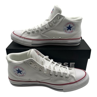 Converse CTAS Malden Street Mid Shoes Mens Sz 13 White Casual Sneakers A00812F