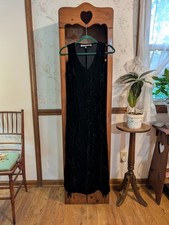 (s) Little Black Dress by Morgane Le Fay LILIANA ORDAS Vintage Crushed Velvet