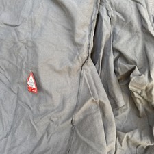 Original Ikea Henriksdal Lang Stuhlbezug Grau Leinen Neu