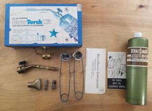Vintage Bernz0matic Propane Torch Kit Made In USA