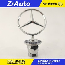 Fit For Front Hood Emblem Logo Star New Mercedes-benz C E S Clk Class