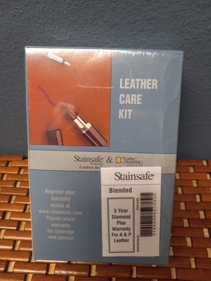 Leather Cleaner Stainsafe Leather Care Kit By Leather Master New sealed box
