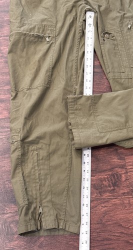 Rothco Mens Small Flight Suit Green Multiple Pockets - Picture 9 of 11