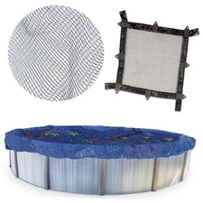  HYDROTOOLS Leaf Net Heavy Duty Winter Leaf Net Pool Cover for Above Ground 