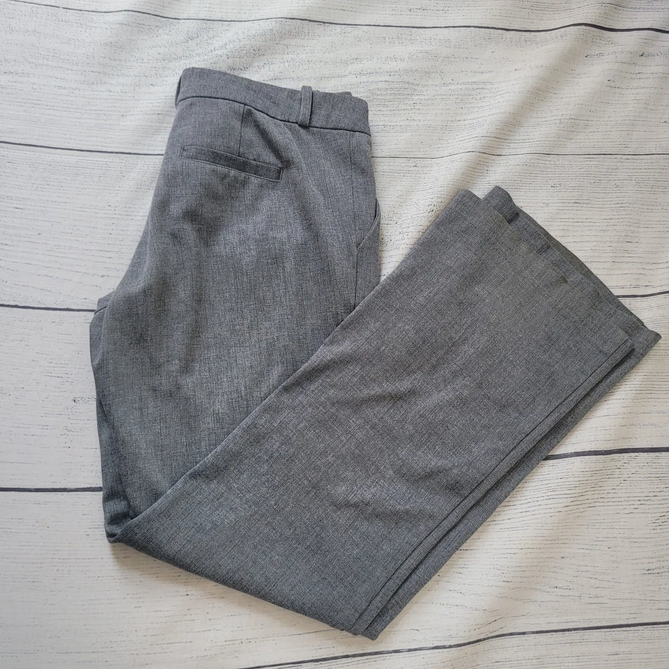 Pantalones de trabajo Kut From The Kloth gris bootcut para mujer talla 6 Foto 2 de 4