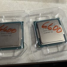  LOT OF 2 Intel Core i5-6600 Quad-Core 3.30GHz LGA1151 6MB CPU Processor SR2L5