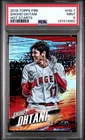2018 Topps Fire Shohei Ohtani Rookie Hot Starts #HS-1 PSA 9