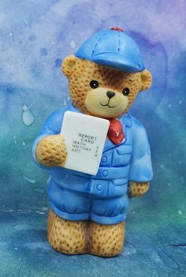 LF9 Enesco Lucy and Me Lucy Rigg boy bear student with report card 