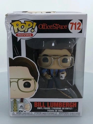 Funko POP! Movies Office Space Bill Lumbergh #712 Vinyl Figure DAMAGED BOX