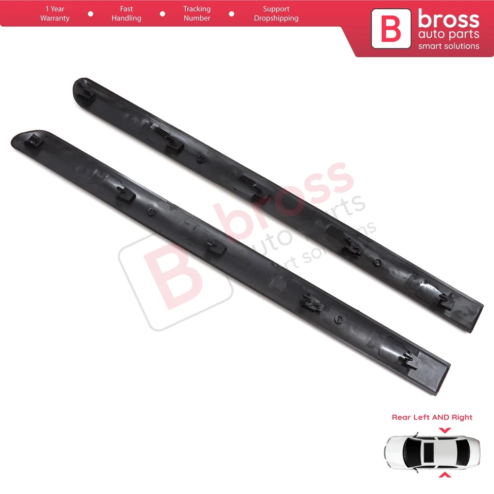 Panel moldeador puerta trasera izquierda derecha peugeot 307 3a/c 3e 3h 2000-2012 Foto 4 de 4