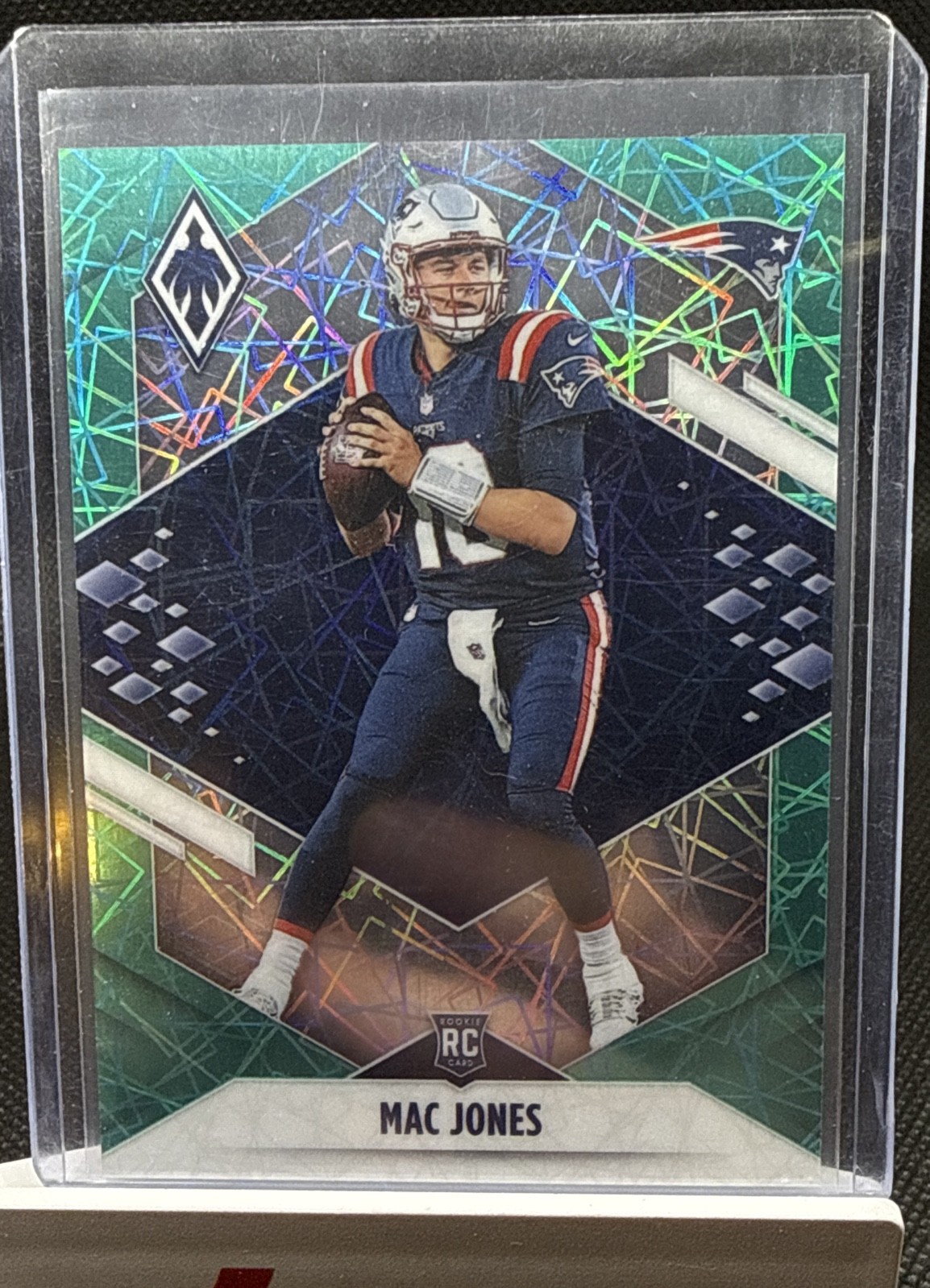 2021 Panini Phoenix - Rookie Mac Jones #109 Green laser prism 02/25 (RC)