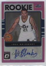 2016 Donruss Optic Rookie Signatures Pink Prizm /25 Joel Bolomboy #19 Auto 1ok7