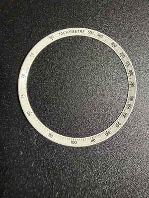 Zenith El Primero A386 - Rehaut / Original NOS Tachymetrischer Ring - Ø 33,9 mm