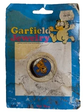 Garfield Jewelry Pin 5005  Vintage Kat's Meow Worn Package New Sealed Ships Fast