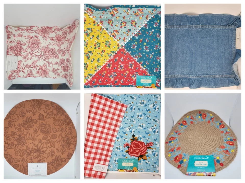 Pioneer Woman Tischset Neu! *Kostenloser Versand*