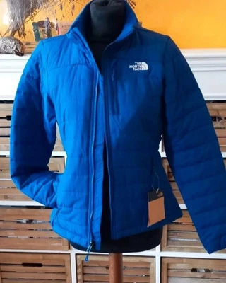 Neu Jacke The North Face S 36 € 180 Blau Isolierjacke gefüttert Mantel - Bild 1 von 4