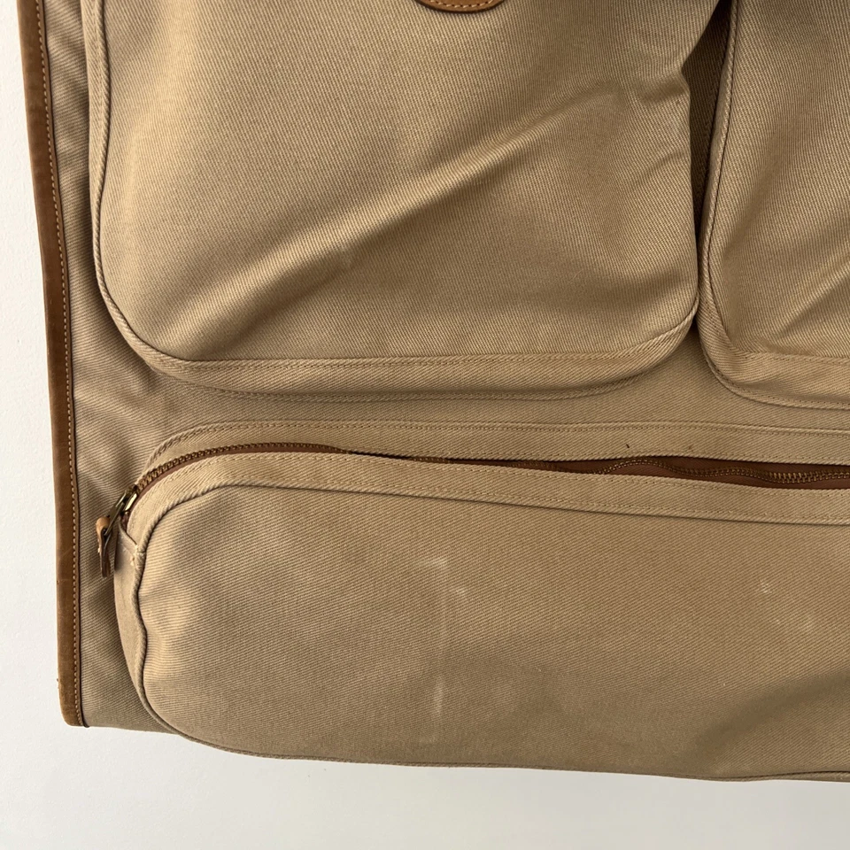 Bolso de Ropa Marley Hodgson Original Ghurka Nº 26 The Longsuit de Lona y Cuero Foto 4 de 4