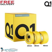 Q1 PREMIUM AUTOMOTIVE MASKING TAPE ROLL 24/36/48mm BOX