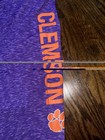 Z Clemson Heathered Leggings Purple/Orange Logo Women’s L  Activewear — photo 3