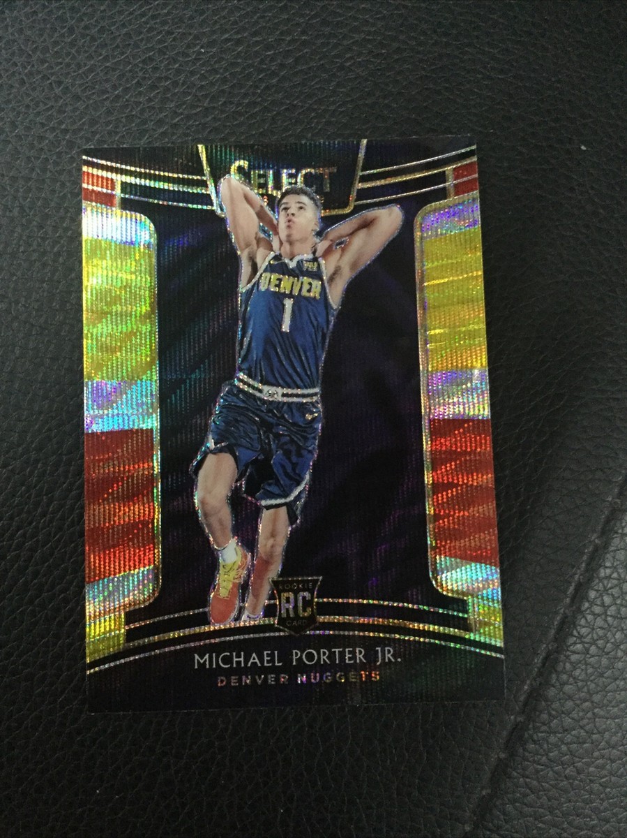 2018-19 Panini Select #37 Michael Porter Jr. Tri-Color Prizm 2018-19 Panini Select #37 Michael Porter Jr. Tri-Color Prizm
