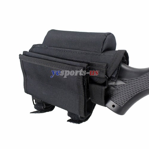Tactical Rifle Buttstock Cheek Rest Riser Carrier Case Holder Pouch for. 300.308 - Picture 2 of 14