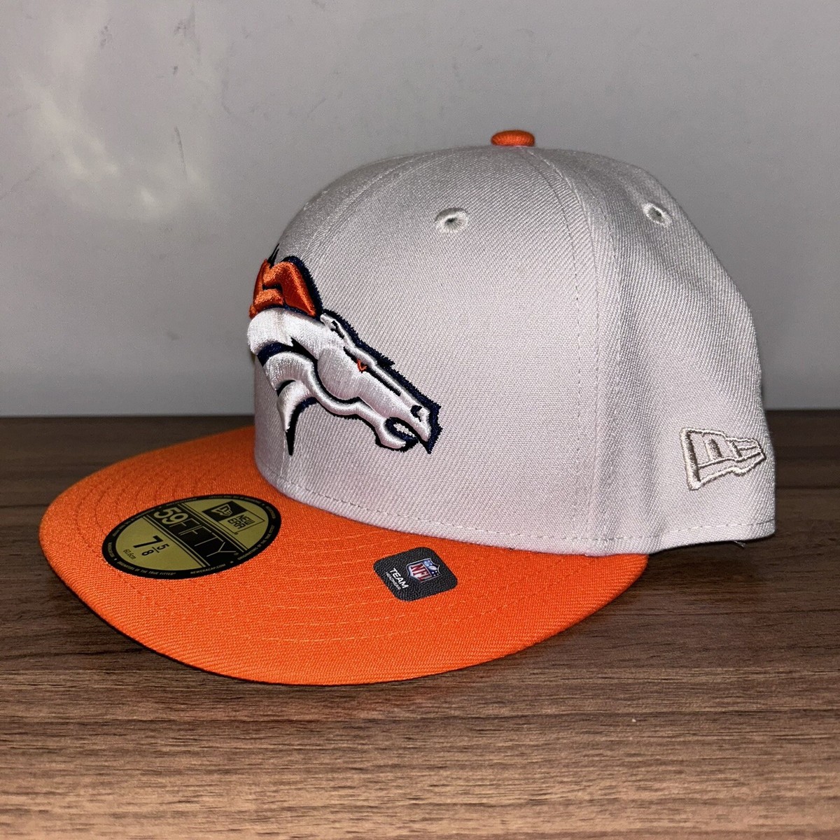 Denver Broncos New Era 59Fifty Super Bowl Patch Two Tone Fitted