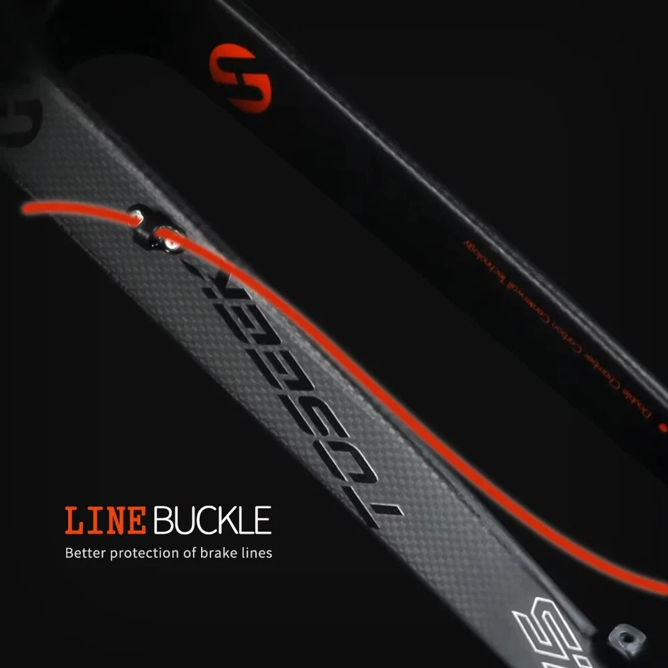 Carbon Rigid Fork MTB Bicycle Fork for Wheel 26er 27.5er 29er Disc Brake 160mm - Image 4 of 4