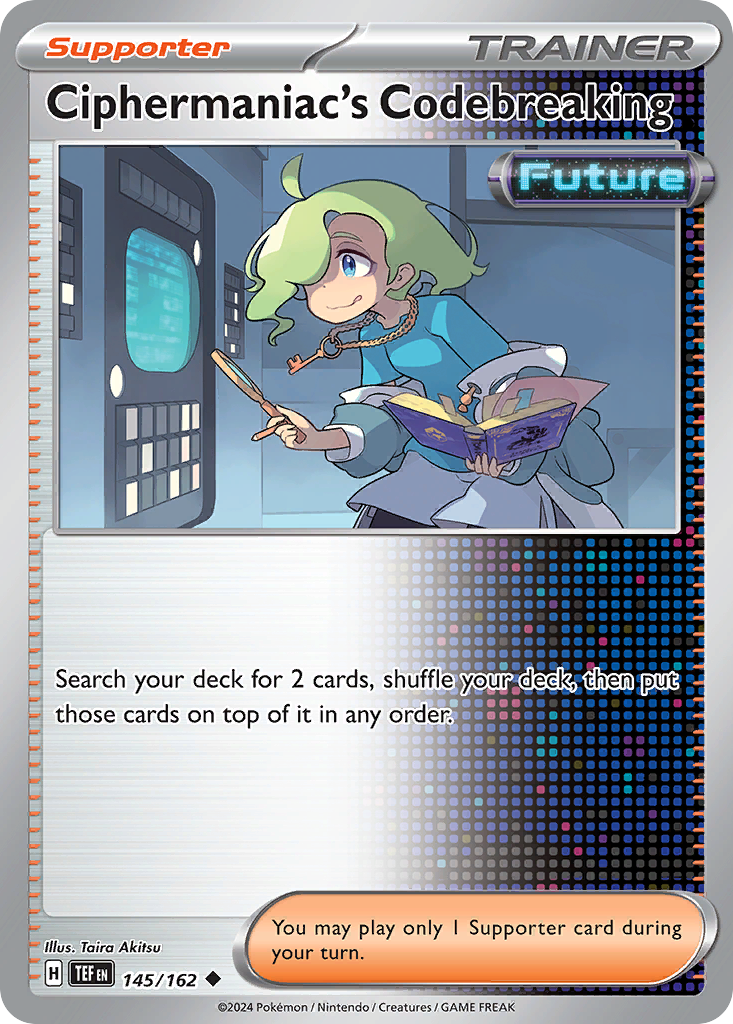 Ciphermaniac's Codebreaking 145/162 Uncommon | Temporal Forces