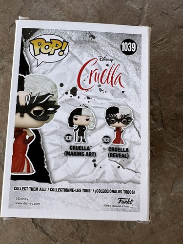 Funko Pop Cruella Reveal #1039 - Imagen 6 de 9