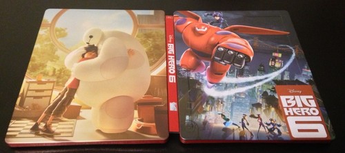 BIG HERO 6 3D Blu-Ray SteelBook Zavvi UK Exclusive 2-Disc Set Six ABC OOP & Rare - Picture 10 of 11