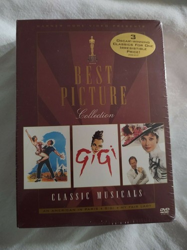 BEST PICTURE COLLECTION-CLASSIC MUSICALS-An American in Paris,Gigi, My Fair Lady - Picture 1 of 5
