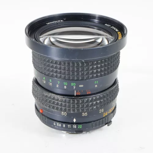 :Minolta MD Zoom ROKKOR-X 24-50mm f/4 Manual Focus Lens (AS IS)