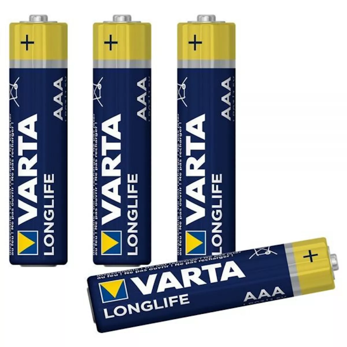 8x VARTA Longlife AAA Micro Alkaline Battery (2x 4er Pack) LR03 MN2400 1,5V