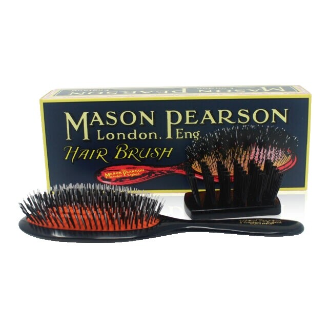 ヘアブラシ・コーム MASON PEARSON POCKET BRISTLE DARK RUBY