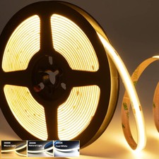 Striscia LED DC24V 10M 480COB Luci Alta Densità Flessibile Super Luminosa per Armadio