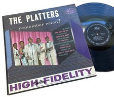 THE PLATTERS: REMEMBER WHEN Vinyl LP Mercury MG-20410 1959 VG/SVG play tested