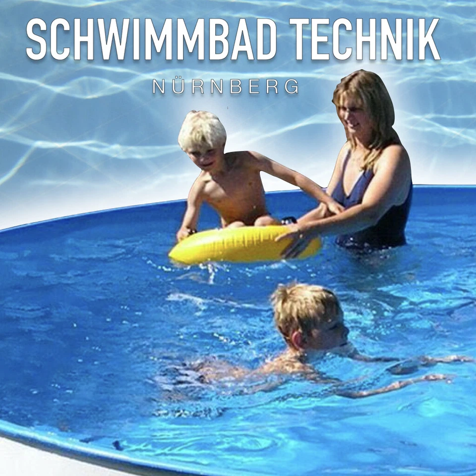 Pool 4,5 x 0,9 + Einbauskimmer + Düse Stahlwandbecken Pool Schwimmbecken - Bild 4 von 4