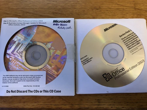 Microsoft Office 2003 Professional + Business Contact Manager, Product Key & SP2 - 第 4 张/共 6 张