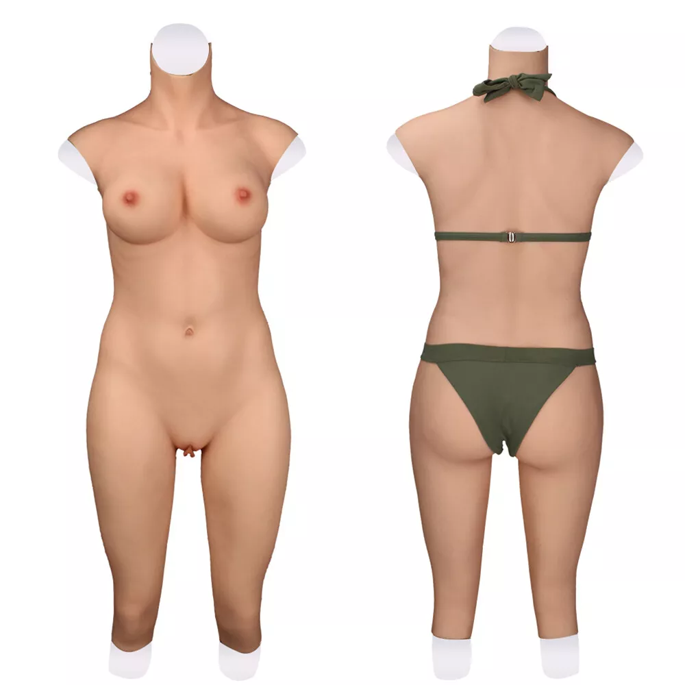 KnowU Silicone Breast Forms Fullybody Suit Fake Boobs For
