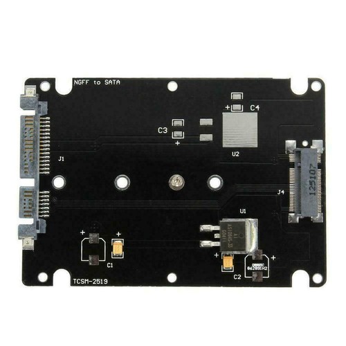 SATA M.2 SSD to 2.5“ SATA NVMe M.2 NGFF SSD to SFF-8639 Adapter D* A2M8 - Bild 3 von 8