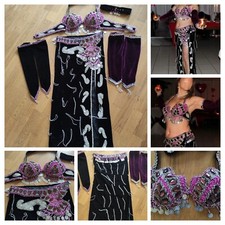 professionelles türkisches Bauchtanz Kostüm, orientalischer Tanz, Auftritt