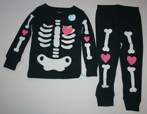 carters skeleton pajamas
