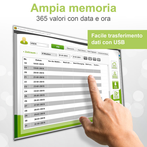 Glucometro (Mg) + 110 Strisce per Glicemia + 110 Lancette, 1 Pungidito, 1 Astucc - Foto 8 di 12
