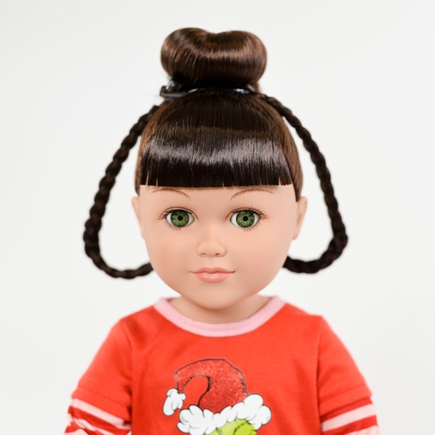 My Life As Grinch Sleepover 18'' Doll, Brunette, Green Eyes My Life As Grinch Sleepover 18'' Doll, Brunette, Green Eyes