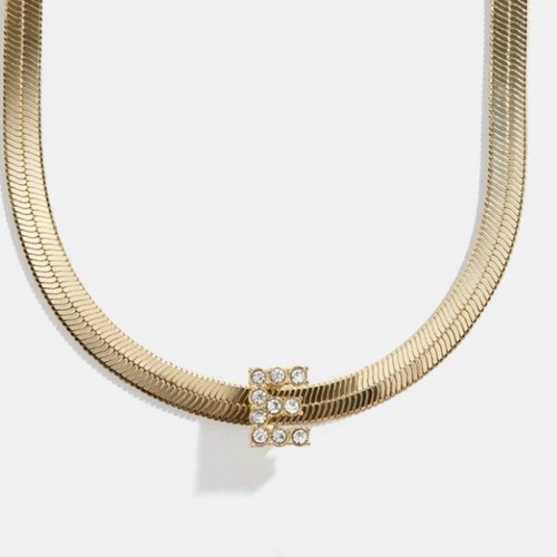 BaubleBar Gina Gold Herringbone 