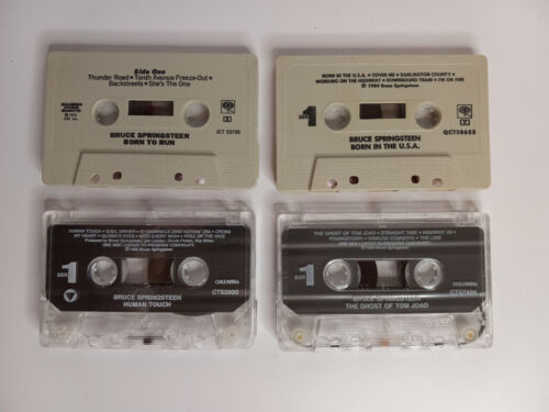 Bruce Springsteen Cassette Tape Lot: Born to Run-Borin in the USA-Human Touch+ - Picture 3 of 4