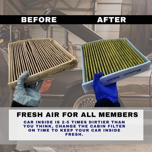 Filtro de aire de cabina FreshenOPT de 3 capas para Kia Carnival | OE: 97133R0000 CF10381 - Imagen 5 de 8